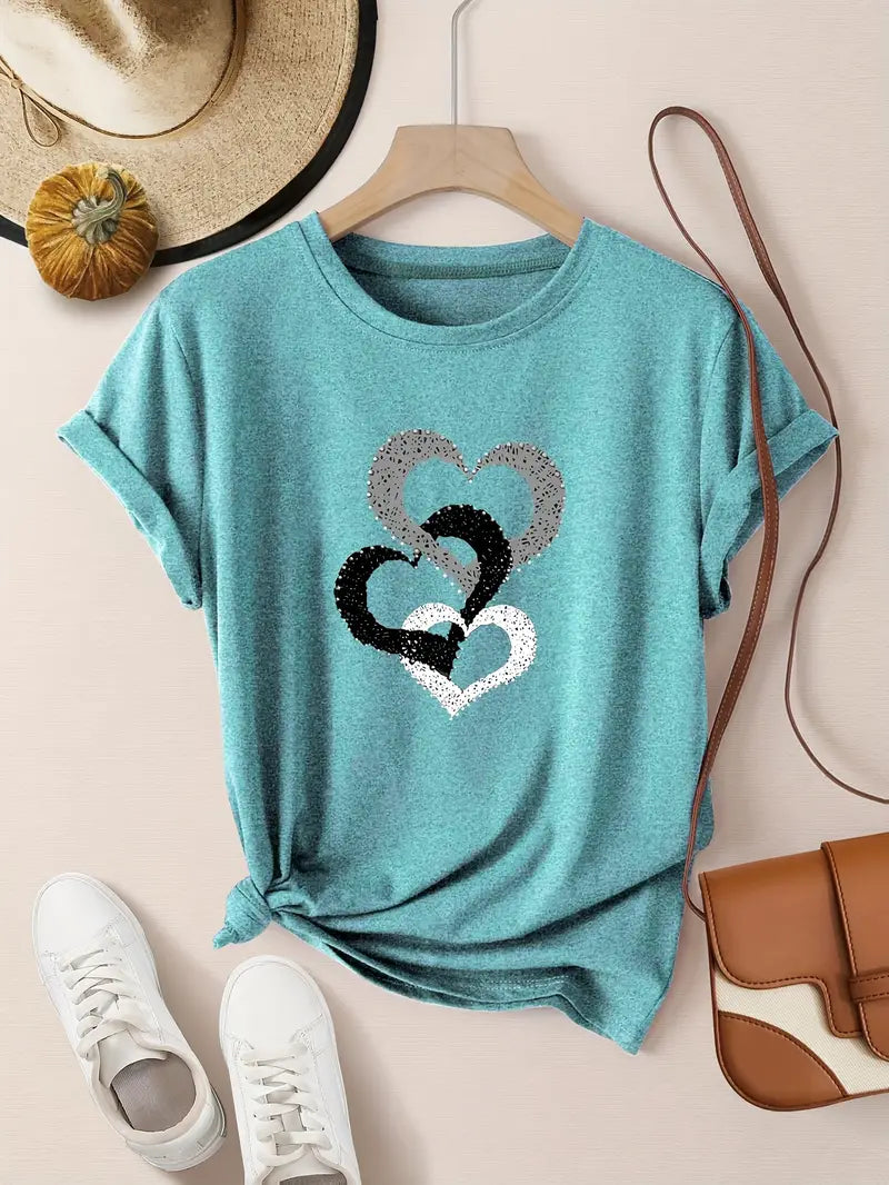 Loops of Love Tee | Stöd bröstcancer