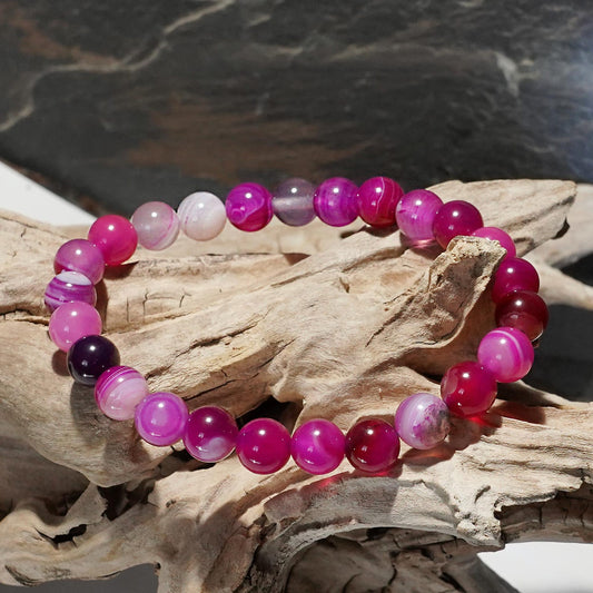 Agate Bracelet | Stöd Bröstcancer
