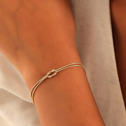 Eternal Knot Bracelet | Stöd Bröstcancer
