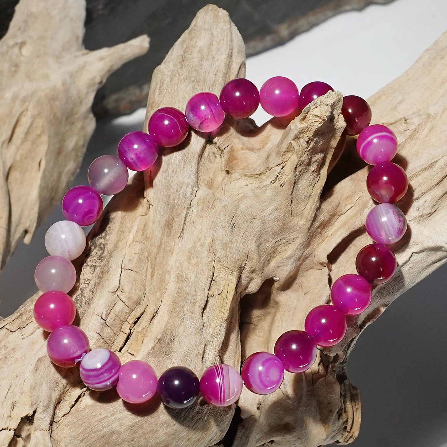 Agate Bracelet | Stöd Bröstcancer