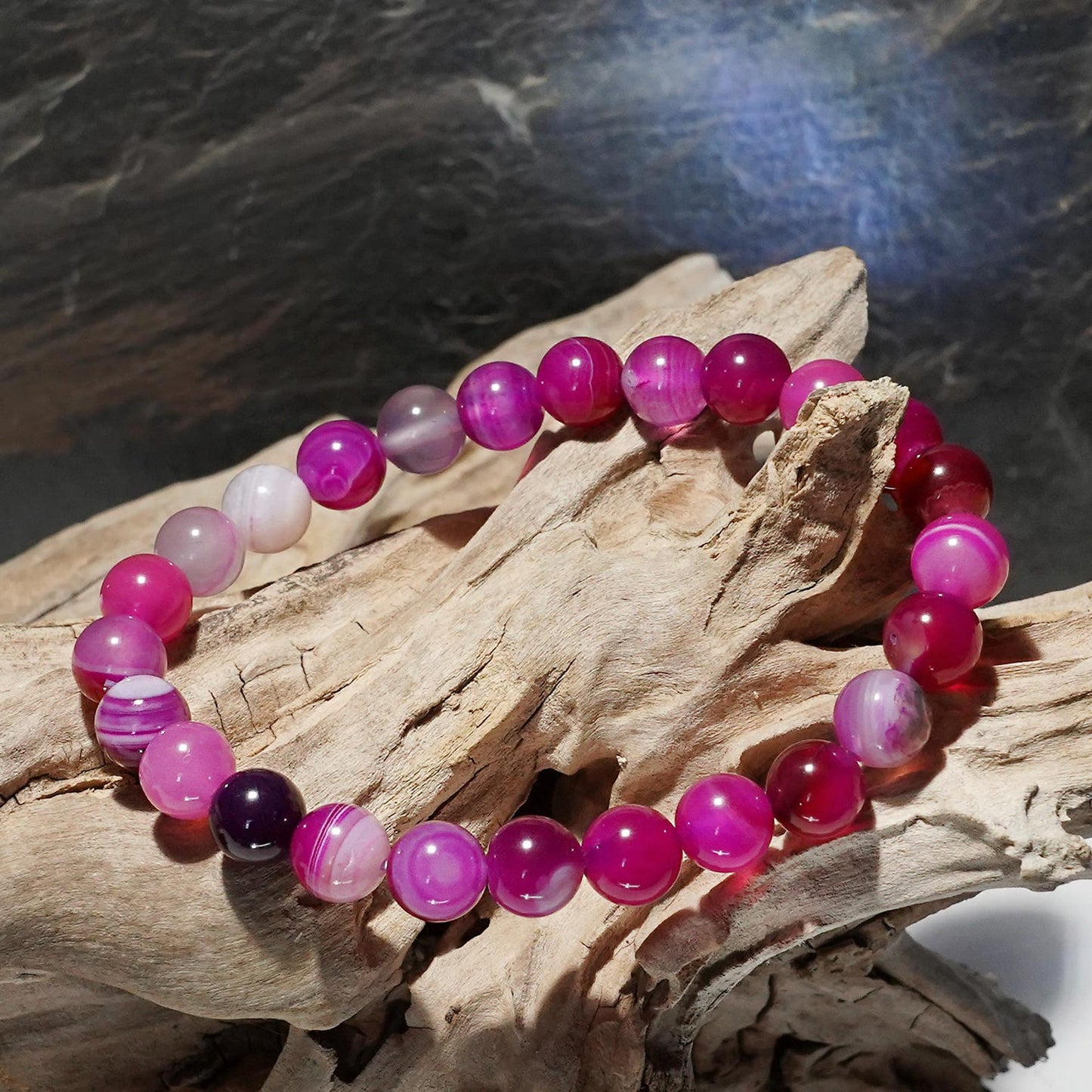 Agate Bracelet | Stöd Bröstcancer
