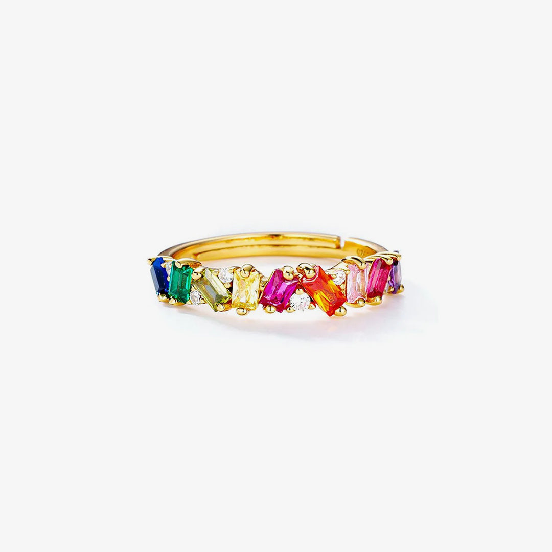 Colorful Crystal Ring | Stöd Bröstcancer
