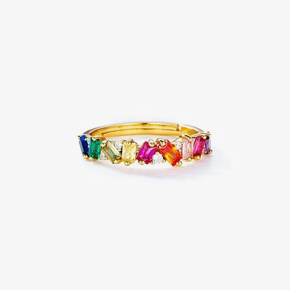 Colorful Crystal Ring | Stöd Bröstcancer