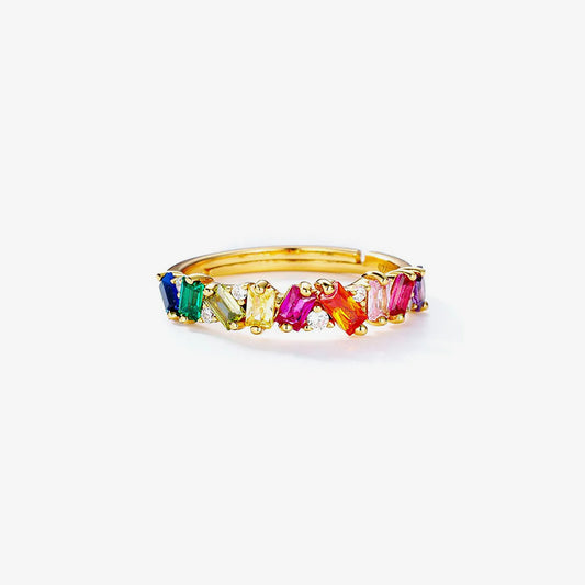 Colorful Crystal Ring | Stöd Bröstcancer